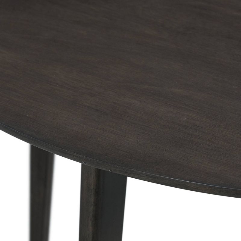 5pc Vail Round Dining Set Navy/Brown - Picket House Furnishings