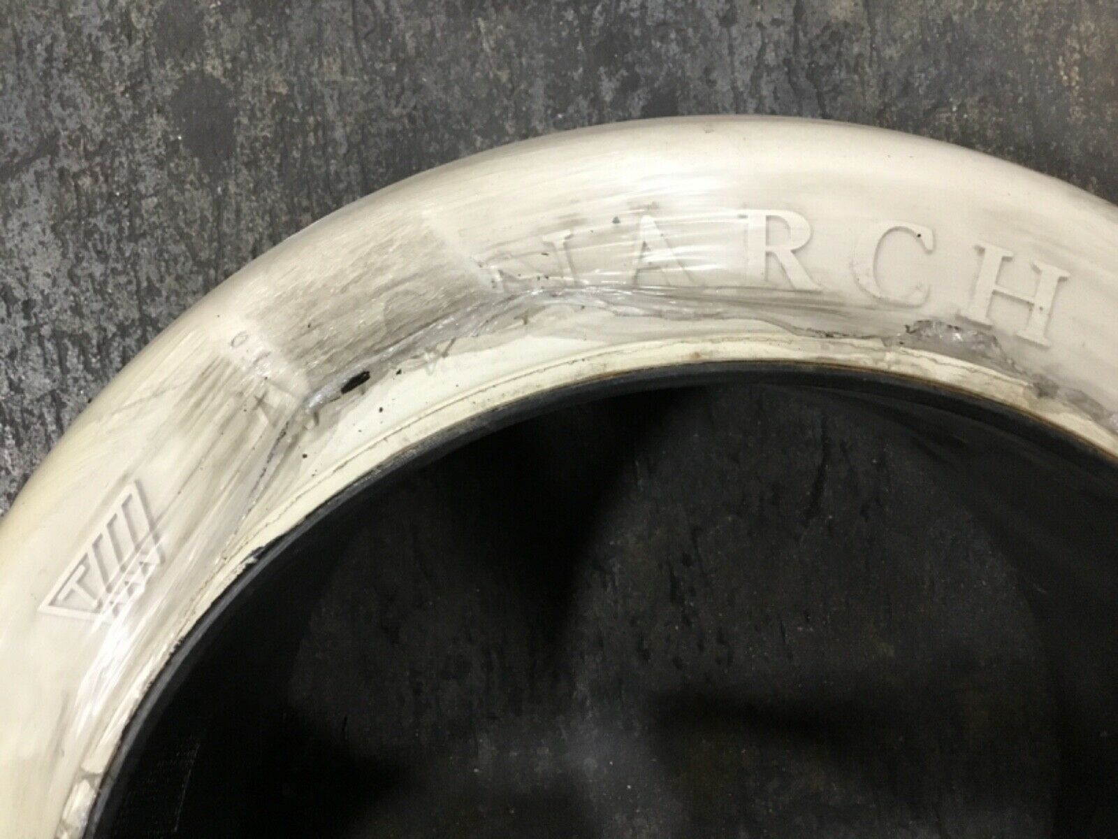 18x7X12 1/8 Monarch Forklift Tire Solid Smooth Press On Non Marking #T173