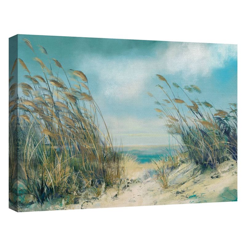 30" x 40" Dune Grasses by Studio Arts Art on Canvas - Fine Art Canvas