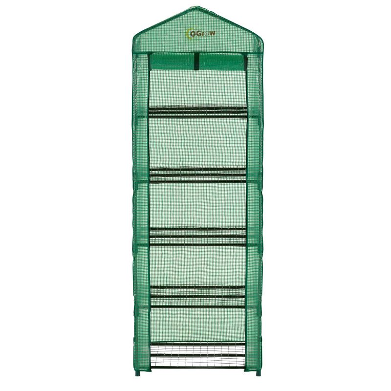 OGrow Ultra-Deluxe 5-Tier Portable Gardenhouse