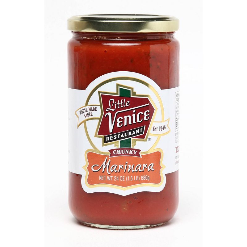 Little Venice Restaurant Chunky Marinara Sauce - 24oz