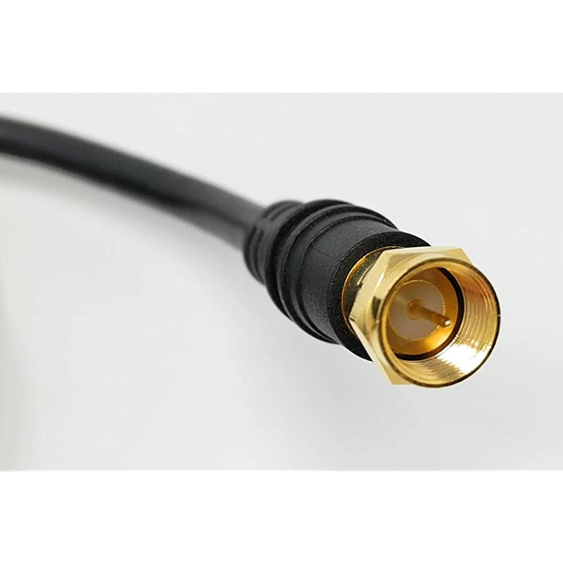 3 feet RG6 Coax Satellite/CATV Cable - Screw On F-Type Connector Cable