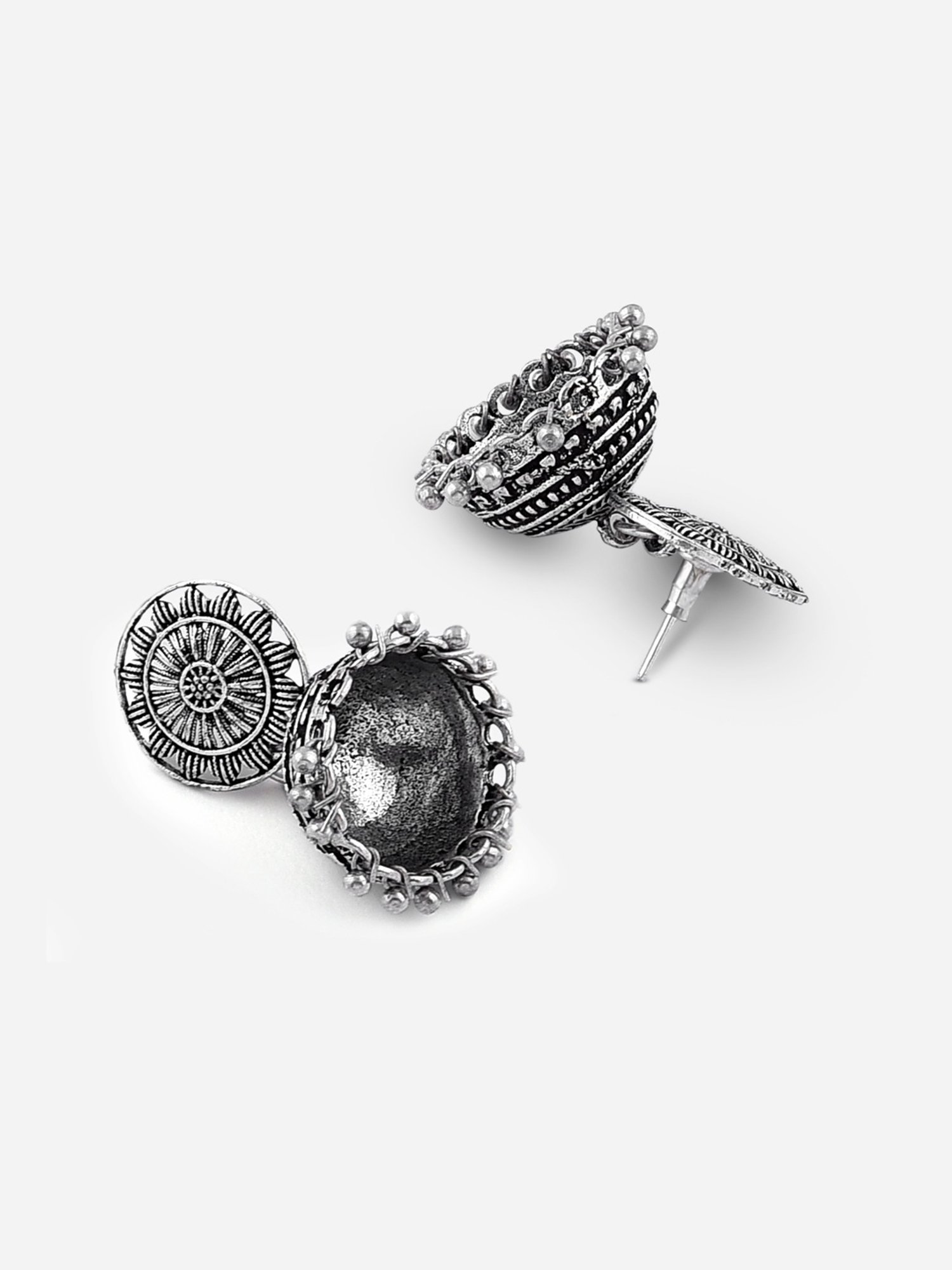 Fida Ethnic Traditional Jhumki Earrings