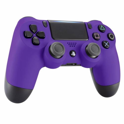 "Soft Touch Purple" Ps4 PRO Rapid Fire Custom Modded Controller 40 Mods for COD BO3, Infinite Warfare, Destiny, Ghosts Quick Scope Auto Run Sniper Breath & More (CUH-ZCT2U)