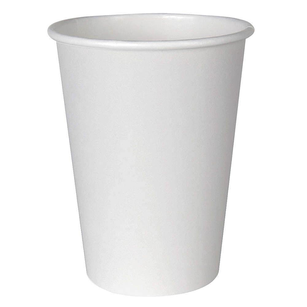 Disposable Hot cup 12 oz. White, Paper, Pk1000 ZORO SELECT 2342W