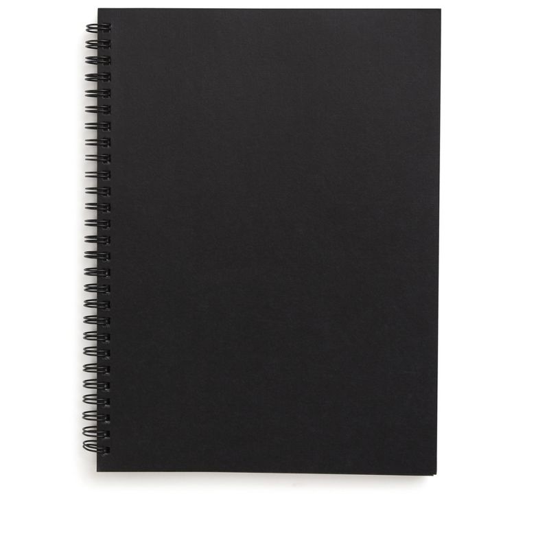 TRU RED Medium Soft Cover Meeting Notebook, Blk TR54988 