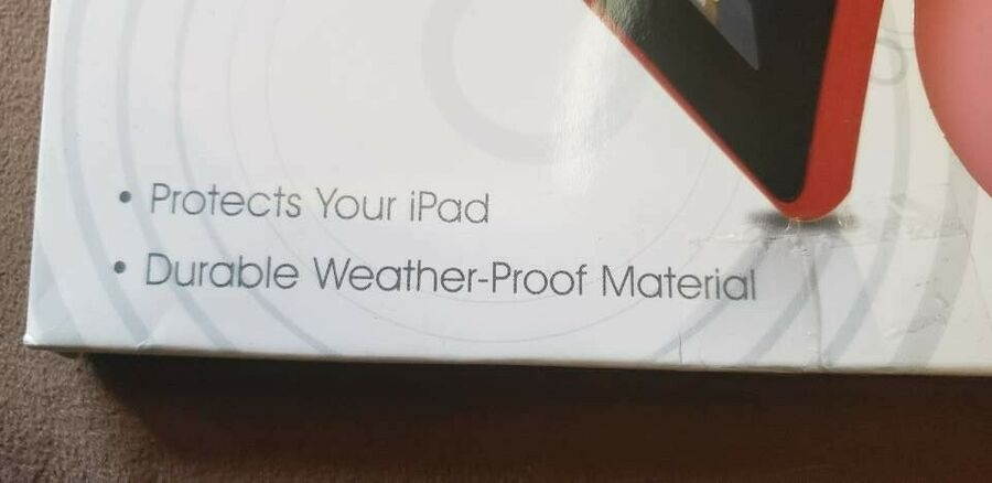 Flex Case for iPad 2 Durable Weather Proof PINK 23083-five