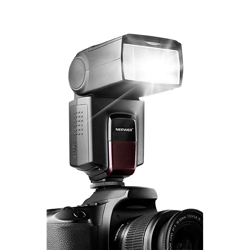 TT560 Flash Speedlite for Canon Nikon Panasonic Olympus Pentax and Other DSLR Cameras,Digital Cameras with Standard Hot Shoe