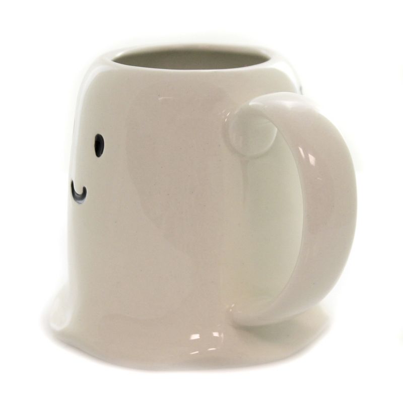 Tabletop 3.75" Ghost Sculpted Mug Halloween Scary Enesco  -  Drinkware