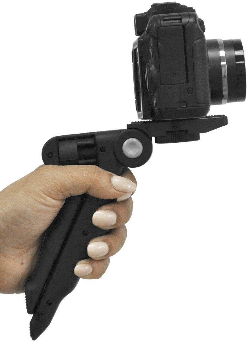 Xit Photo 6.5" Compact Tabletop Adjustable Tripod / Handgrip for Digital Cameras