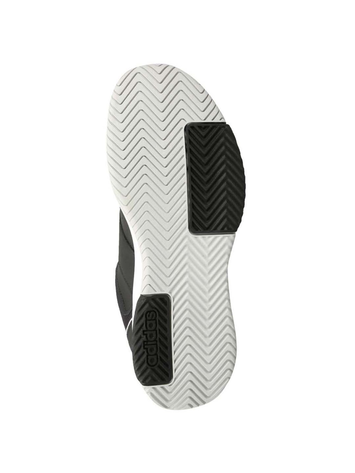 Adidas Men's Courtsmash Black Tennis Shoes