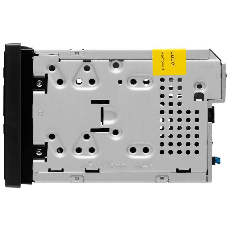 Planet Audio P70CPA-C Double DIN Bluetooth 6.75 Inch Touchscreen Multimedia Player with Apple CarPlay, Android Auto, and Backup Camera