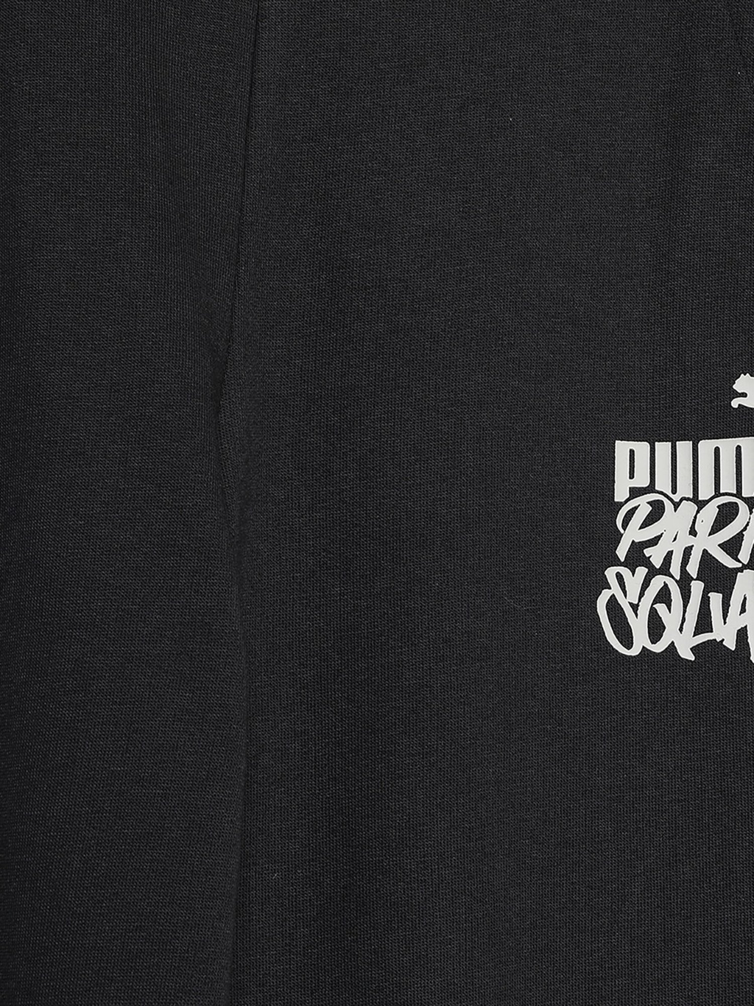 HOP Kids by Westside Taupe Solid Mid-Rise Cotton Blend Joggers