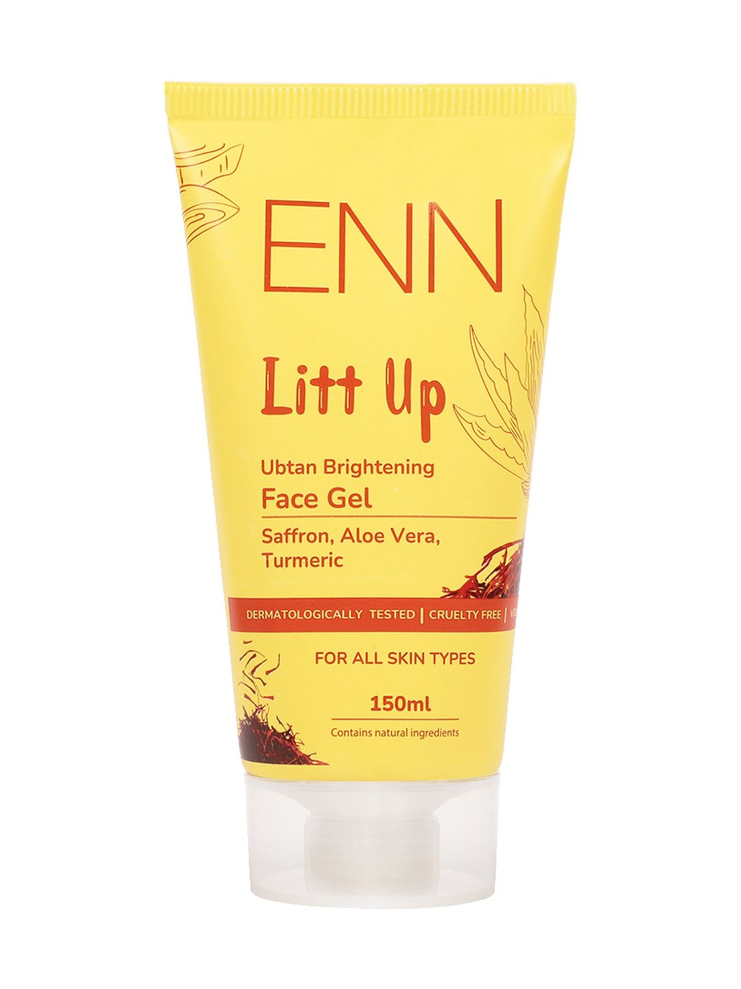 ENN Litt Up Ubtan Brightening Face Gel - 150 ml