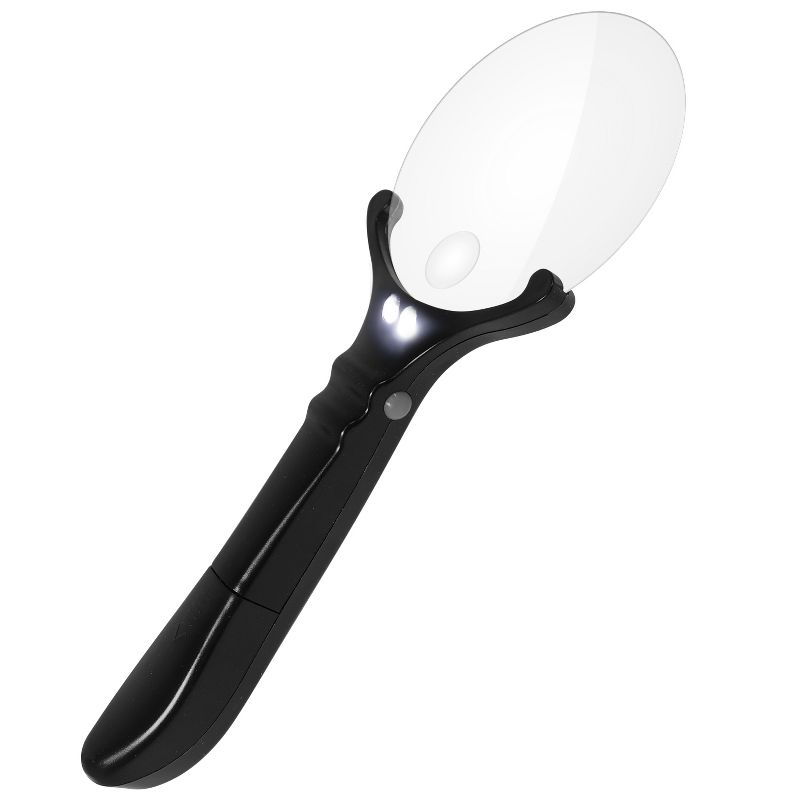 SecurityMan Hand Held Magnifying Glass With LED Light
