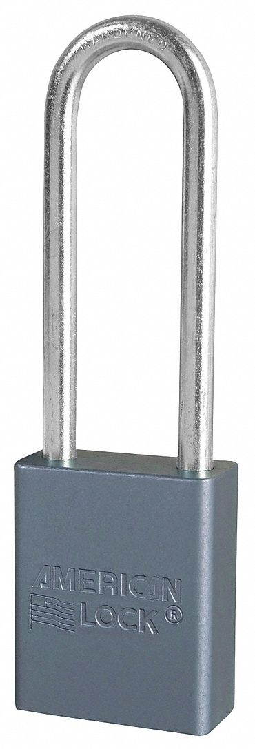 AMERICAN LOCK A32 Keyed Padlock,Different,1-1/2"W