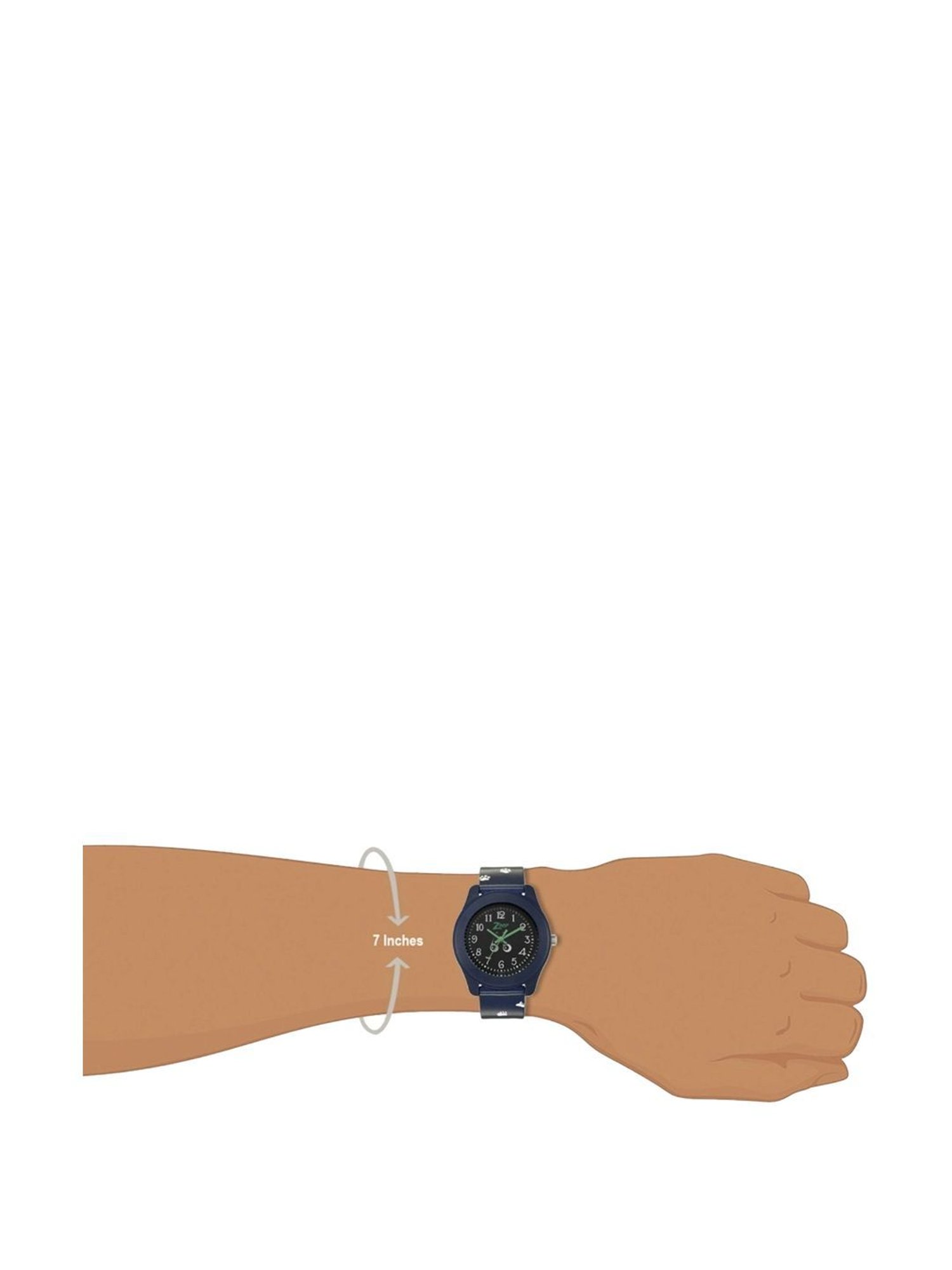 Zoop NS26019PP29W Unisex Analog Watch