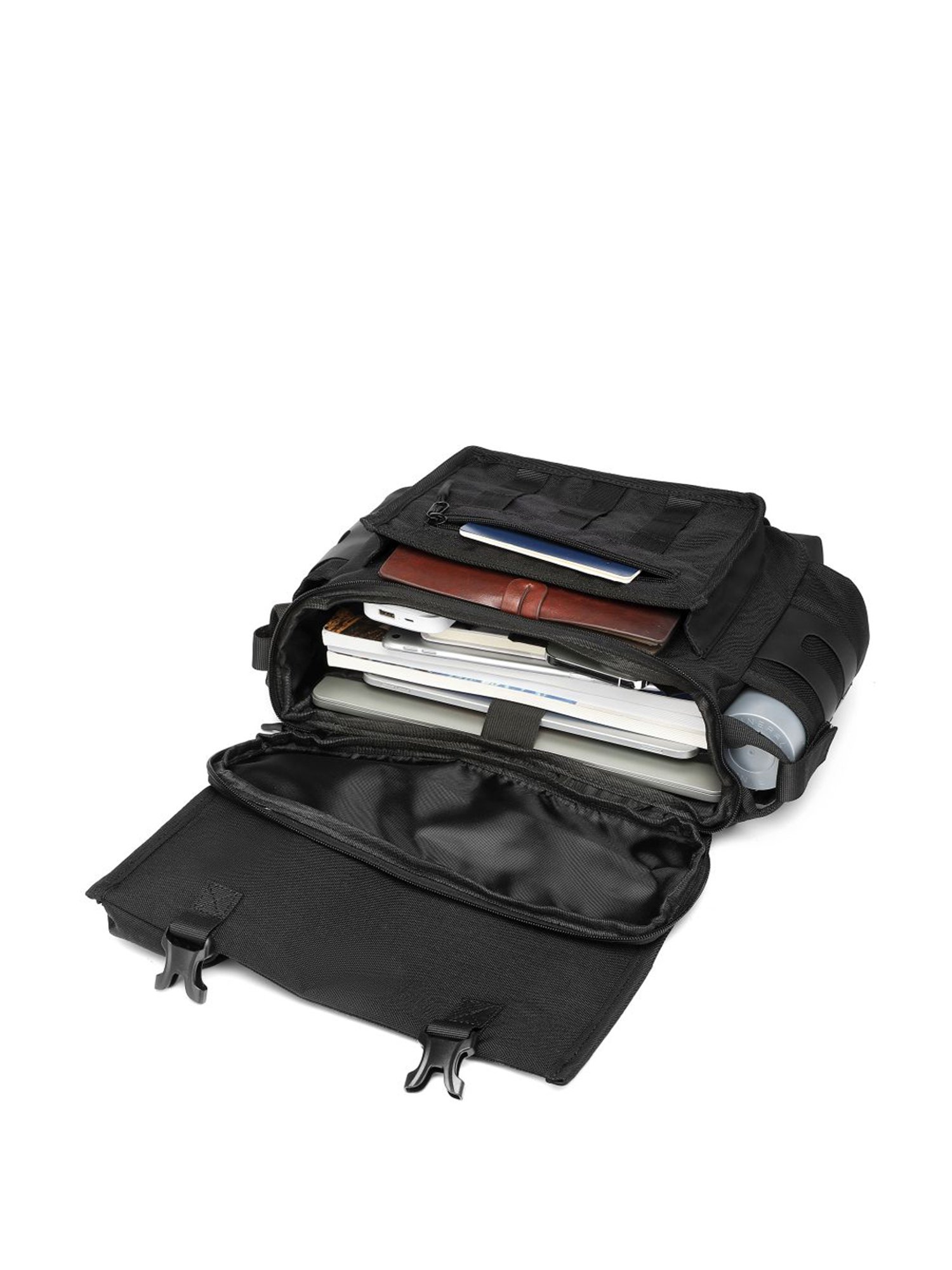 OZUKO 9445 Range Black Solid Medium Messenger Bag