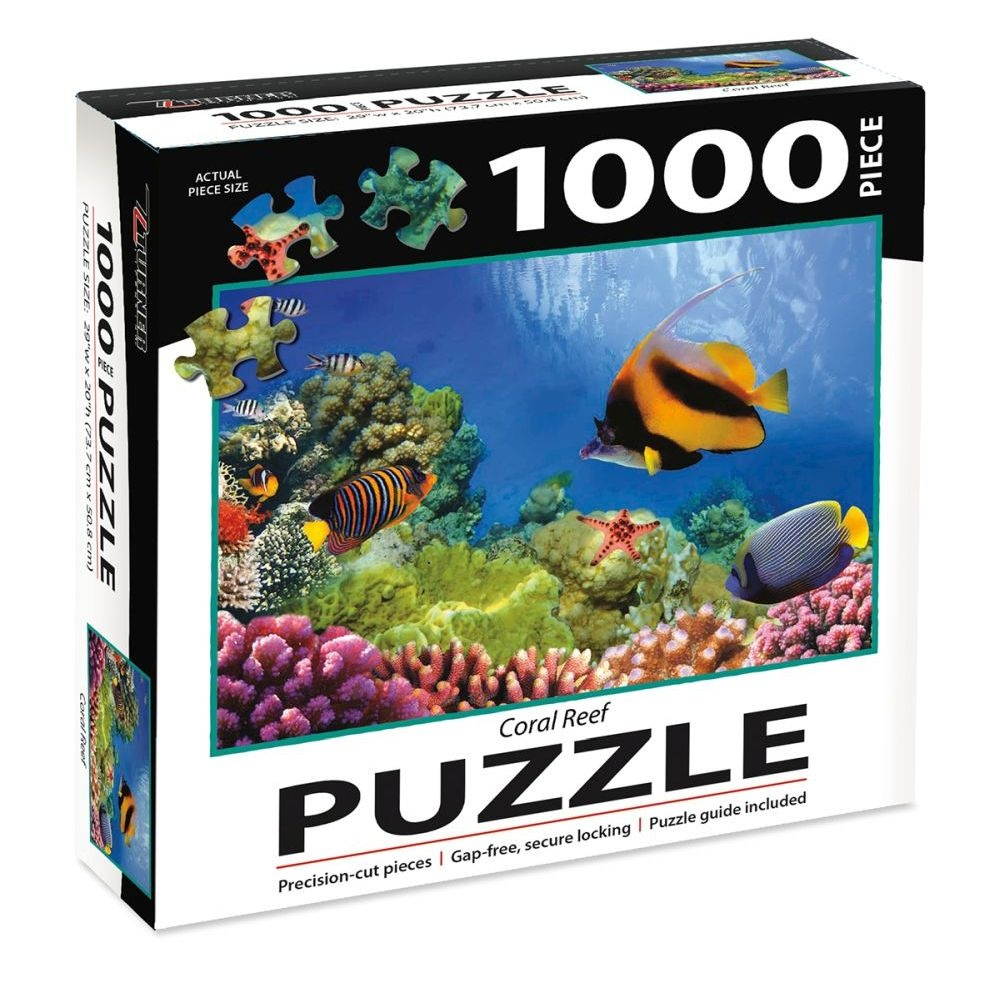 Turner Licensing,  Coral Reef 1000Pc Puzzle