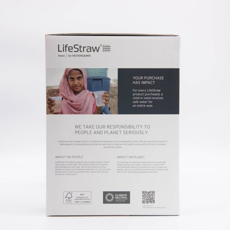 LifeStraw 18-Cup BPA-Free Home Water Filter Dispenser