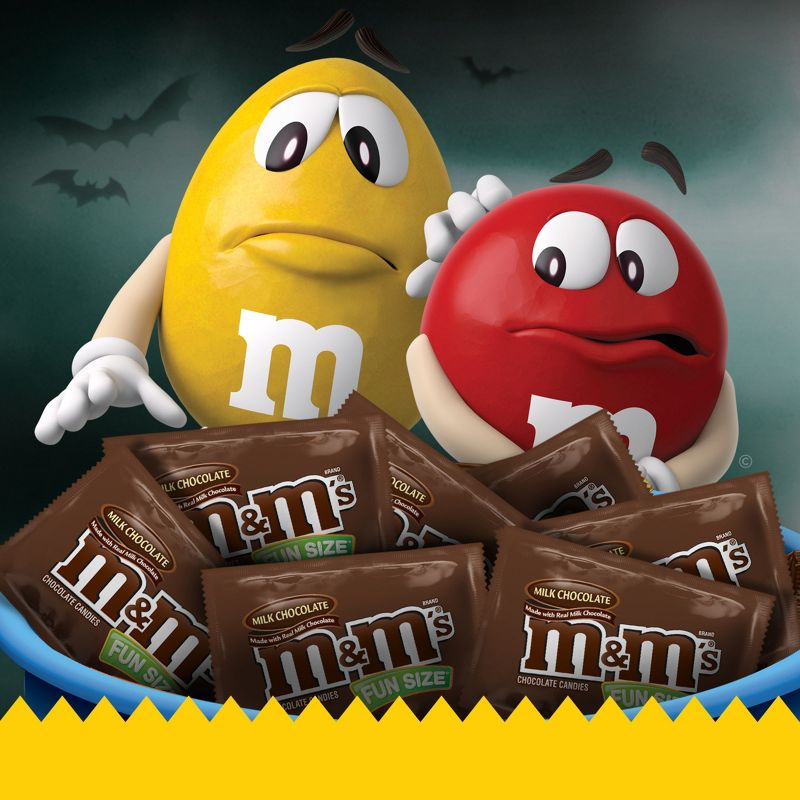 M&M's Fun Size Milk Chocolate Candy Bag - 10.53oz