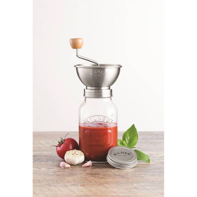 Kilner 34oz Sauce Press Jar Set