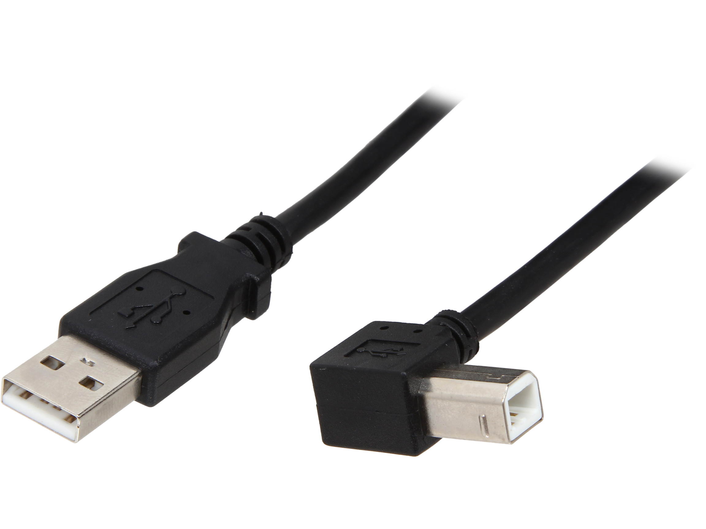 StarTech.com USBAB3ML USB 2.0 A to Left Angle B Cable - M/M