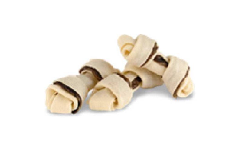 Buffalo Range Jerky Mini Bones Hickory Smoked Flavor Rawhide Chew Dog Treats - 10ct