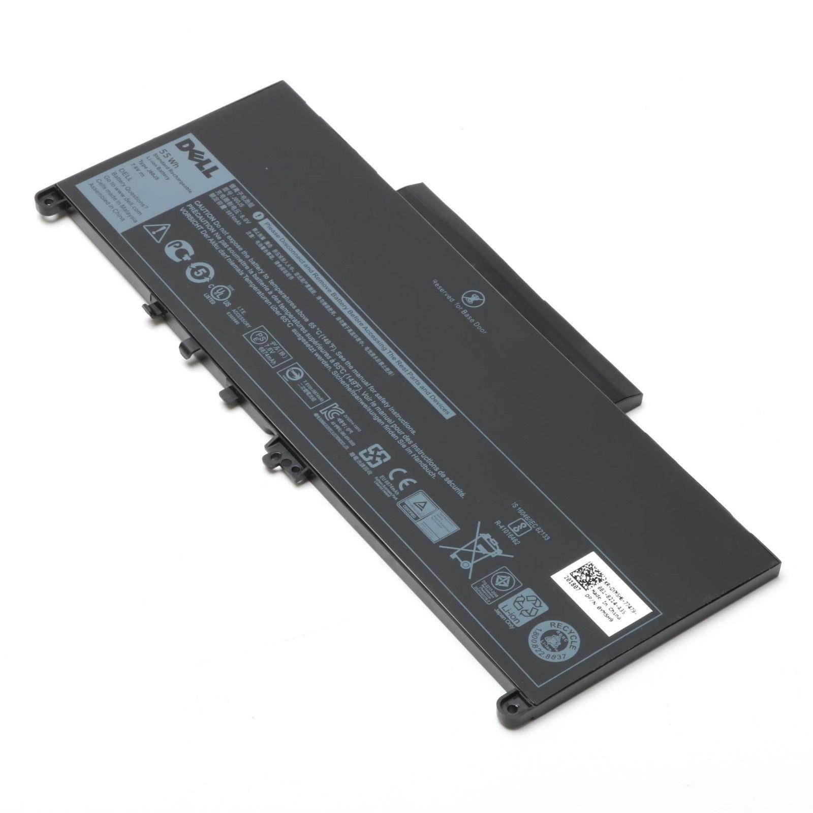 55Wh 7.6V OEM J60J5 Battery For Dell Latitude E7270 E7470 MC34Y 1W2Y2 242WD US
