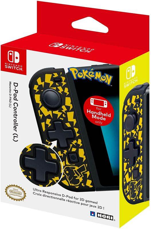 HORI HORI Nintendo Switch D-Pad Controller (L) Pikachu - Nintendo Switch NSW-120U