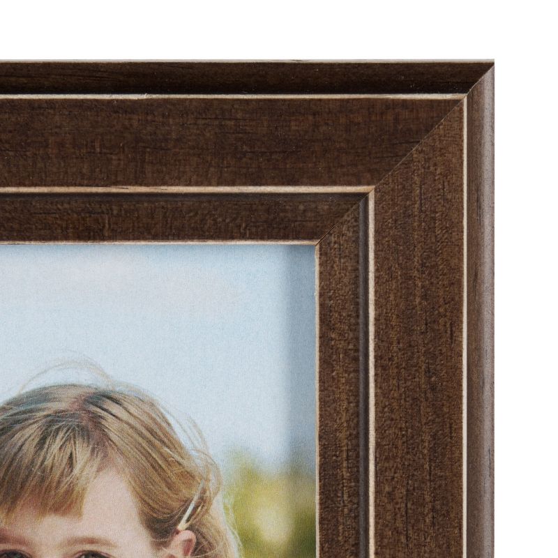 4" x 6" Kieva Tabletop Frame Brown - DesignOvation