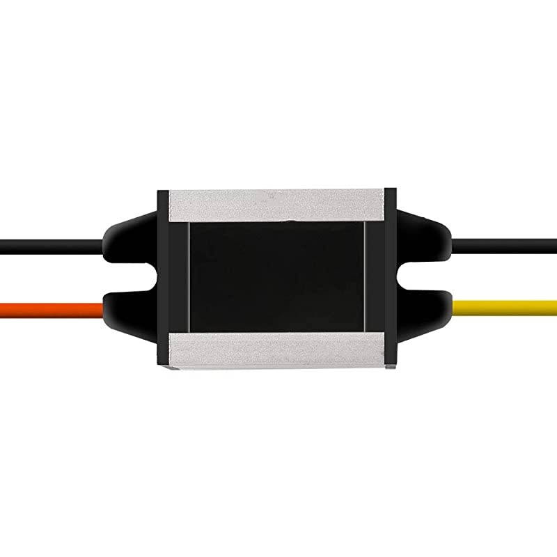 12V to 6V Car Power Voltage Converter DC 9V22V 12V to DC 6V Buck Voltage 3A 18W Waterproof DC Step Down Volt Module Power Supply Board Compatible with Car Vehicle Automotive LED Display Radio