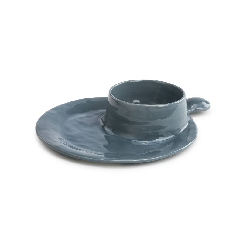 Blue Rose Polish Pottery Isabella Dinner Plate