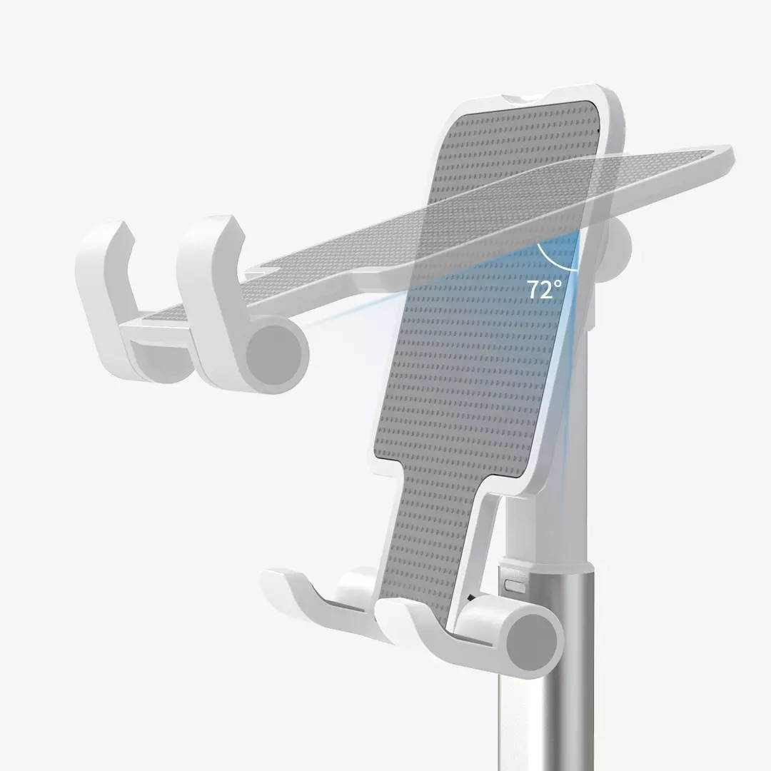 BCASE Desktop Foldable Phone Stand Freely Adjustable Retractable Folding Holder For iPhone XS 11Pro Tablet MI10 From Eco-system Black