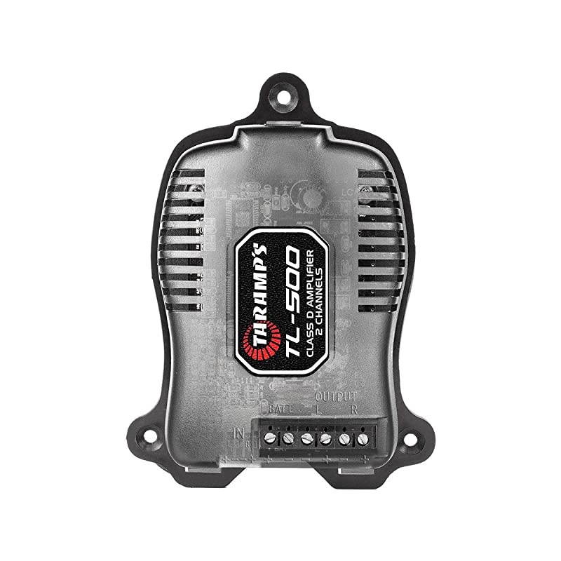 TL500 2x50 WattsRMS Mini Compact Car Amplifier Full Range 2Channels ClassD 2ohm Stable