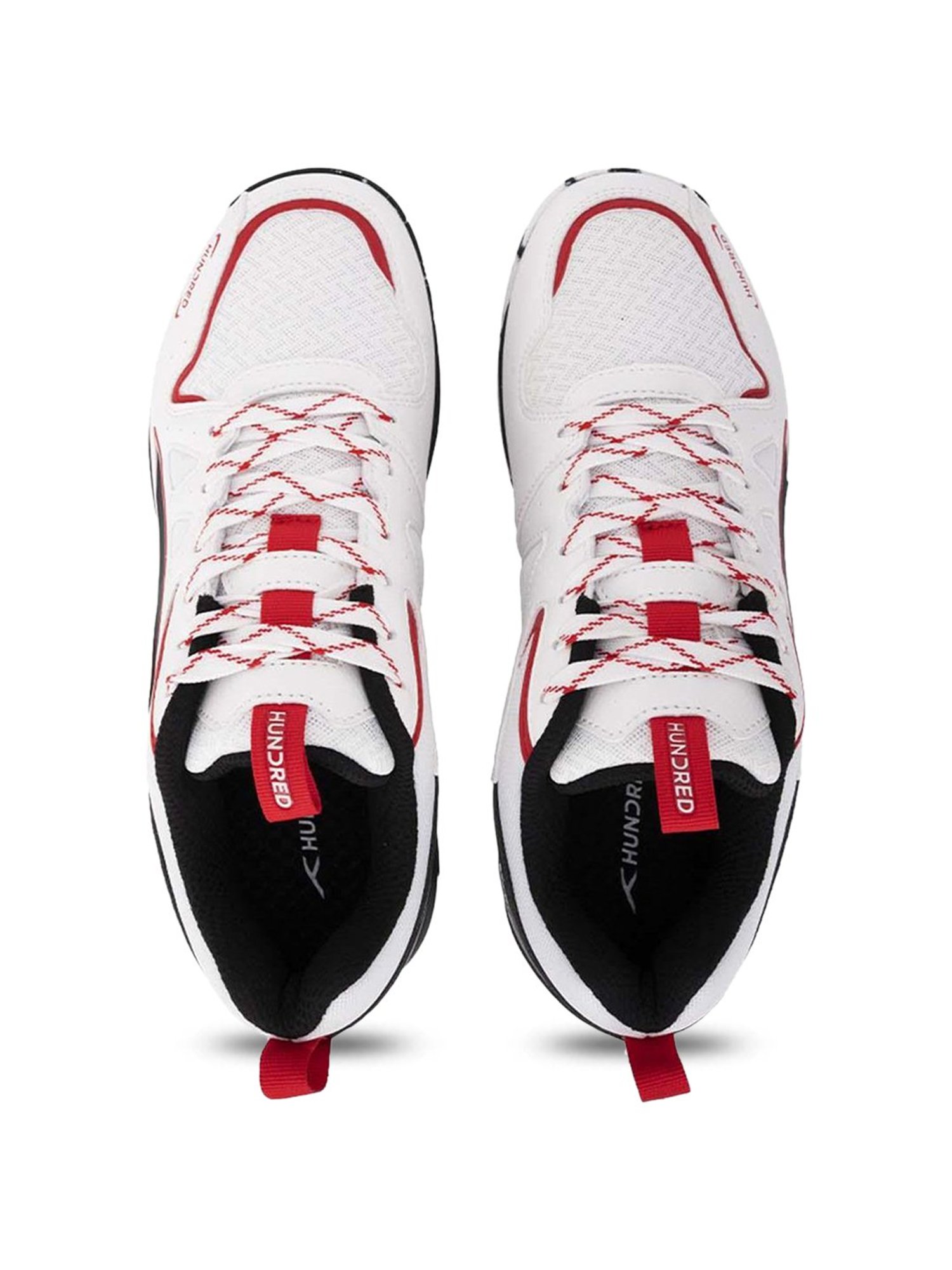 Hundred Men's Xoom II Comfort White Indoor Court Shoes