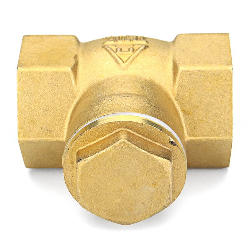TMOK 1/2" 2/3" 1" Brass Swing Check Valve Female NPT Threaded Durable Brass Construction Valves #3