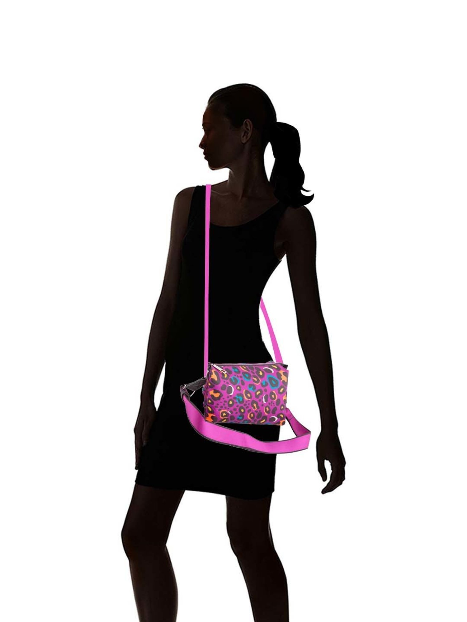 Carpisa Orchid Paola V1 Medium Cross Body Bag