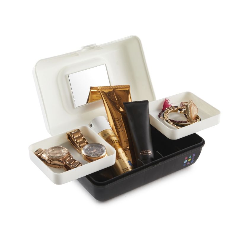 Retro Caboodles Pretty in Petite- White/Black