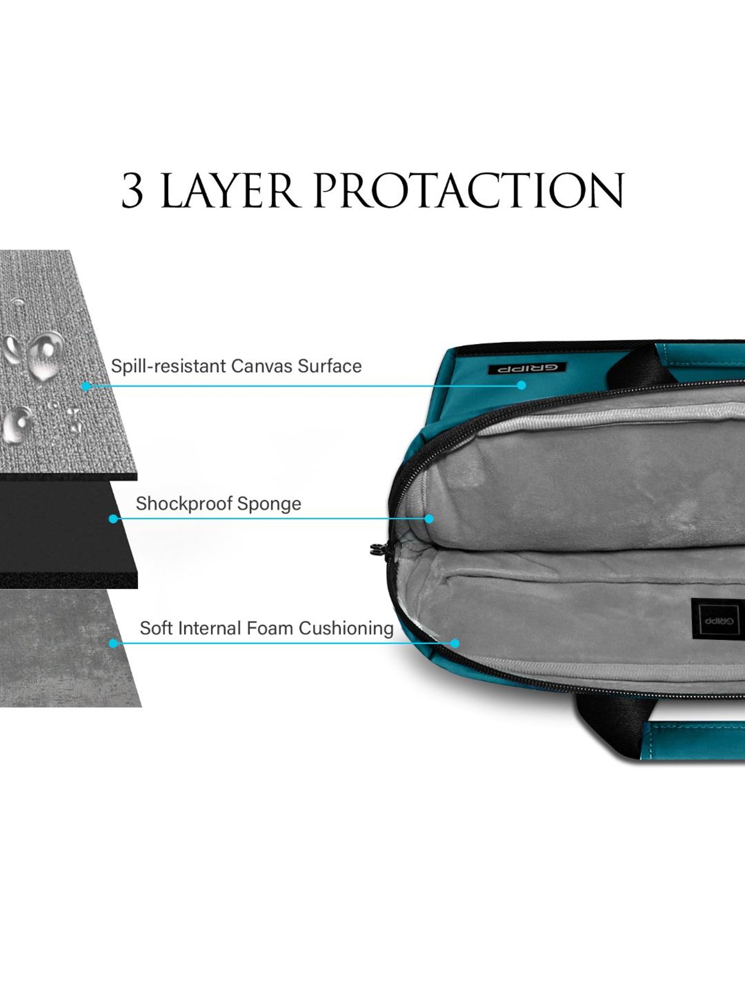 Mobile Edge Navy Blue SlipSuit - 15.6" / 16" Laptop Sleeve Model MESS3-16