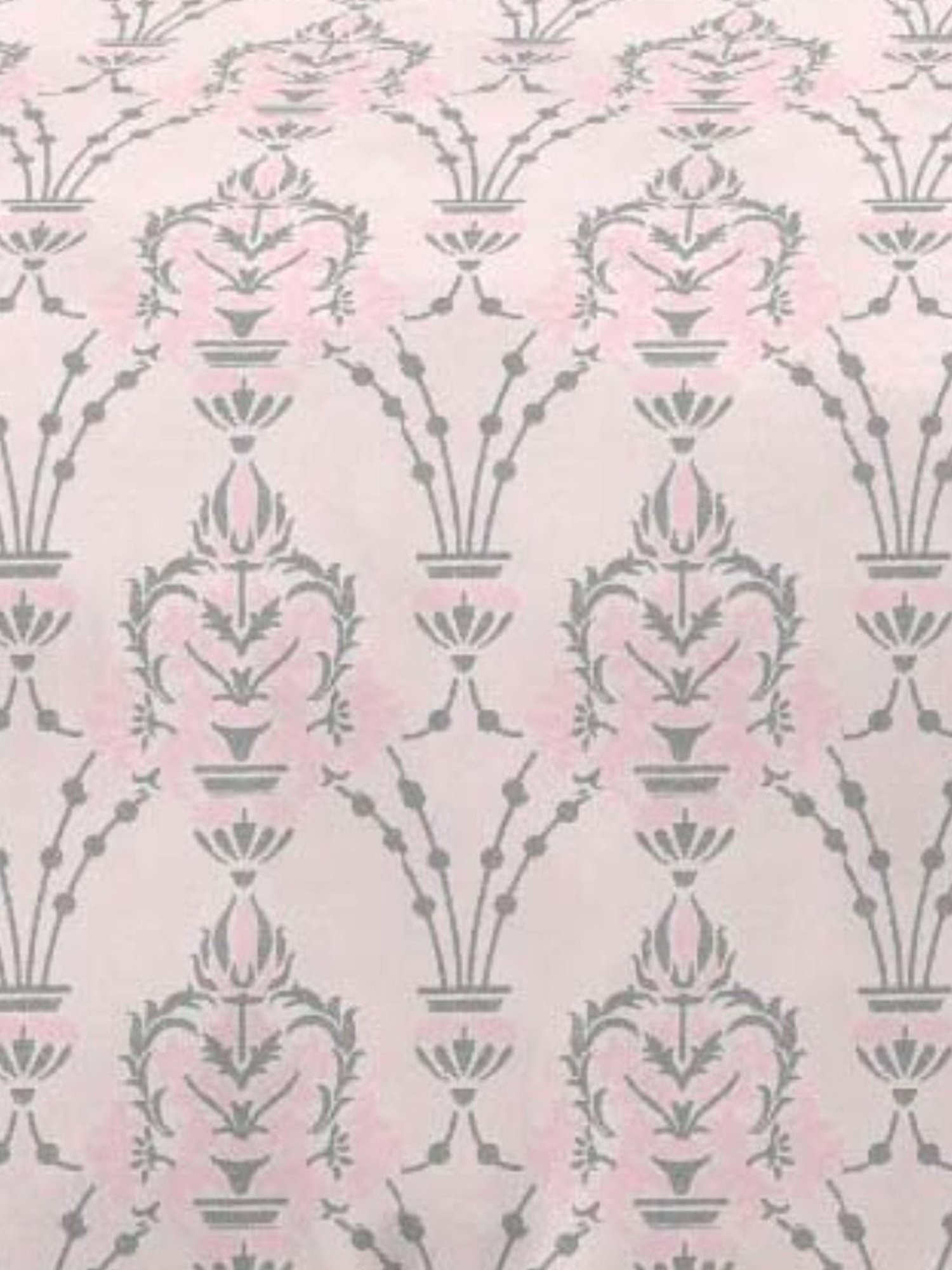 Ariana Capri Abstract Grey 400 TC Cotton Super king Bedsheet with 2 Pillow Covers