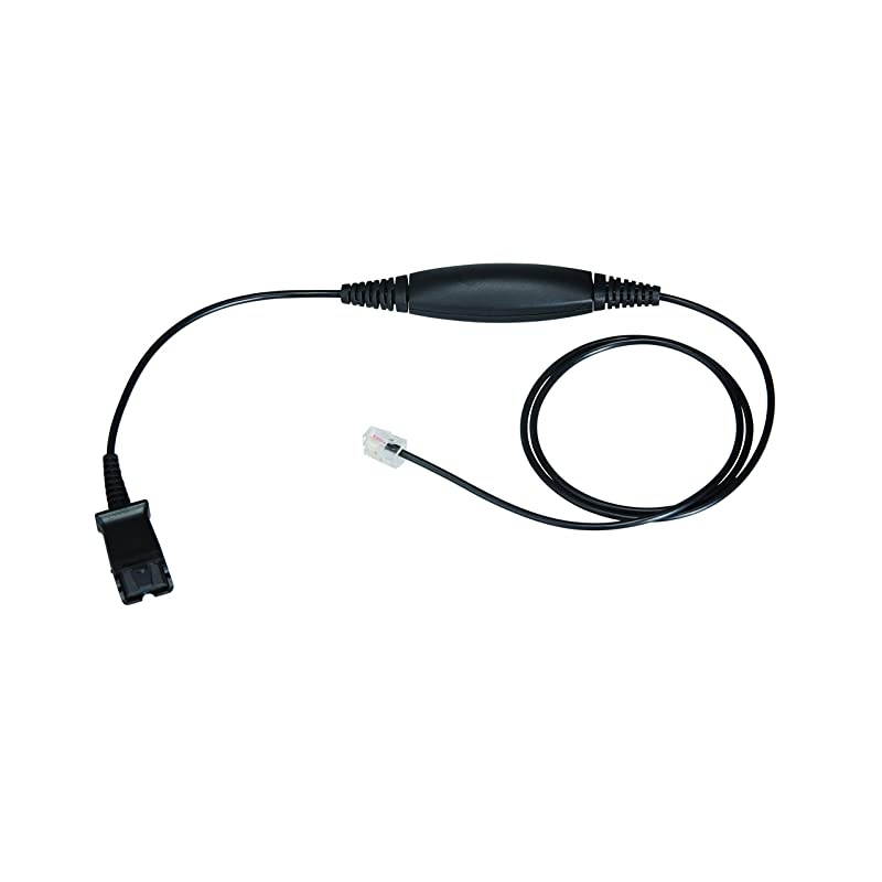 Headset with RJ9 Jack for Phone with Noise Cancelling Microphone Plus Extra 35mm Connector Compatible with Toshiba Mitel Aastra Shoretel Allworx InterTel