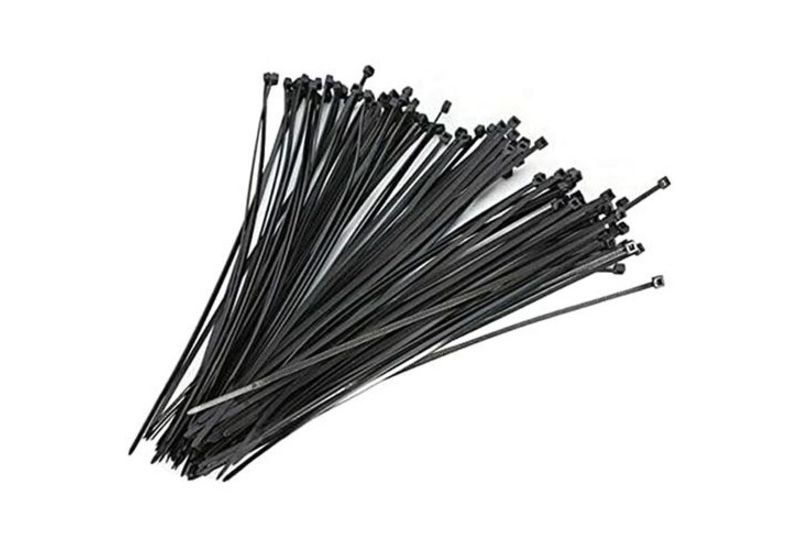1000pk 6in cable ties black nylon zip tie wraps ul taa