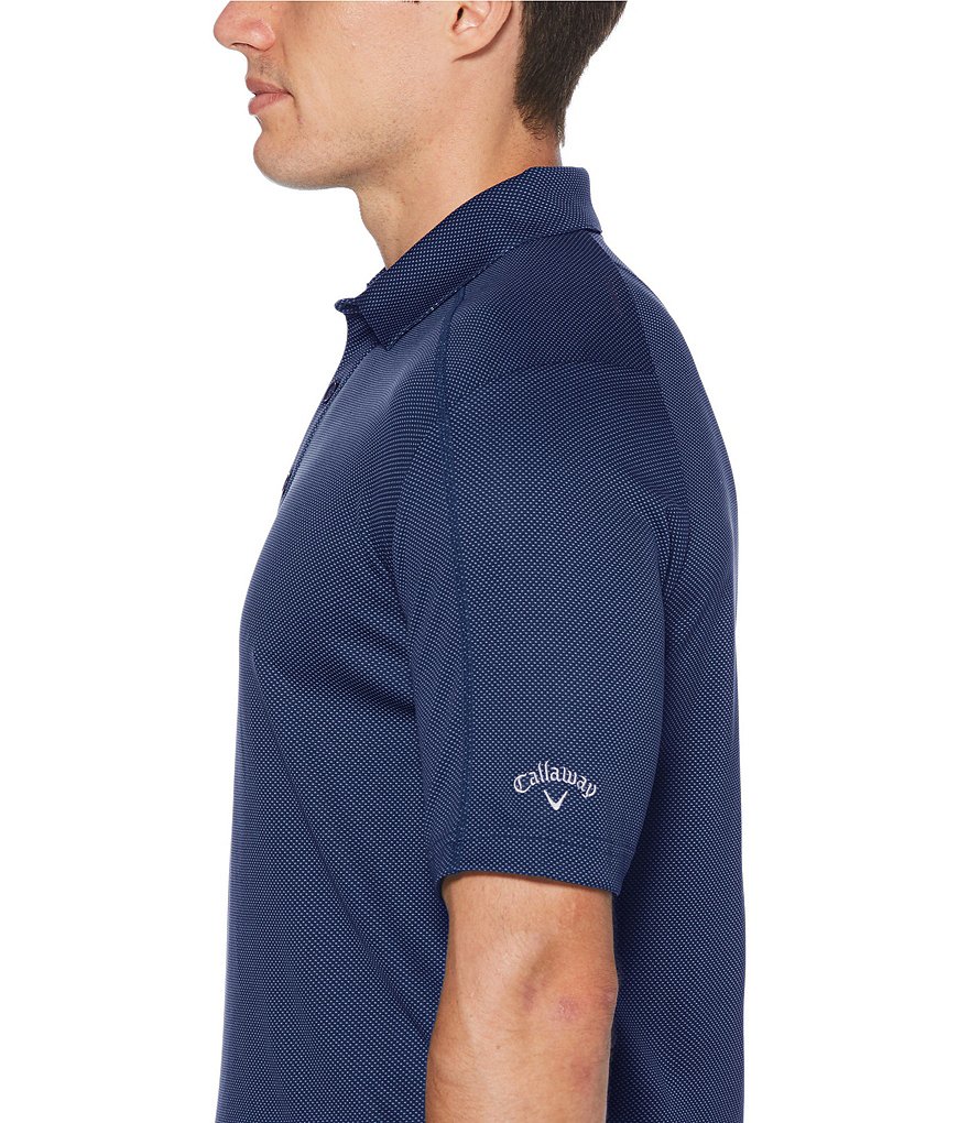 Callaway Short-Sleeve Vent Stripe OptiDri&trade; Golf Polo