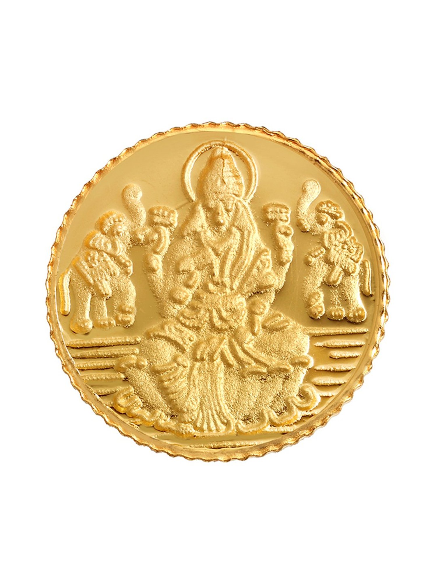 Bangalore Refinery Goddess Lakshmi 24k (999) 2gm Gold Coin
