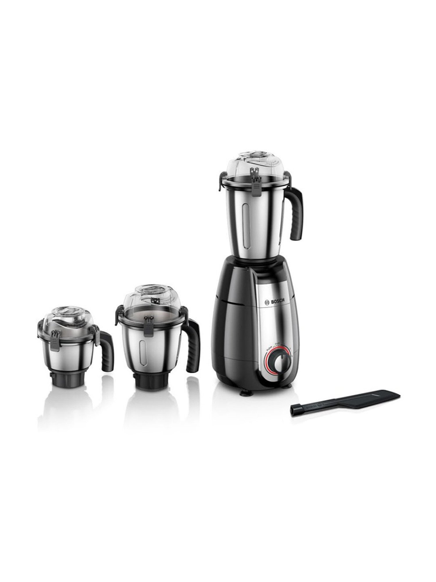Bosch 1000W TrueMixx Pro with Double ball Bearing Copper Motor & 5 Jar Mixer Grinder (Black)