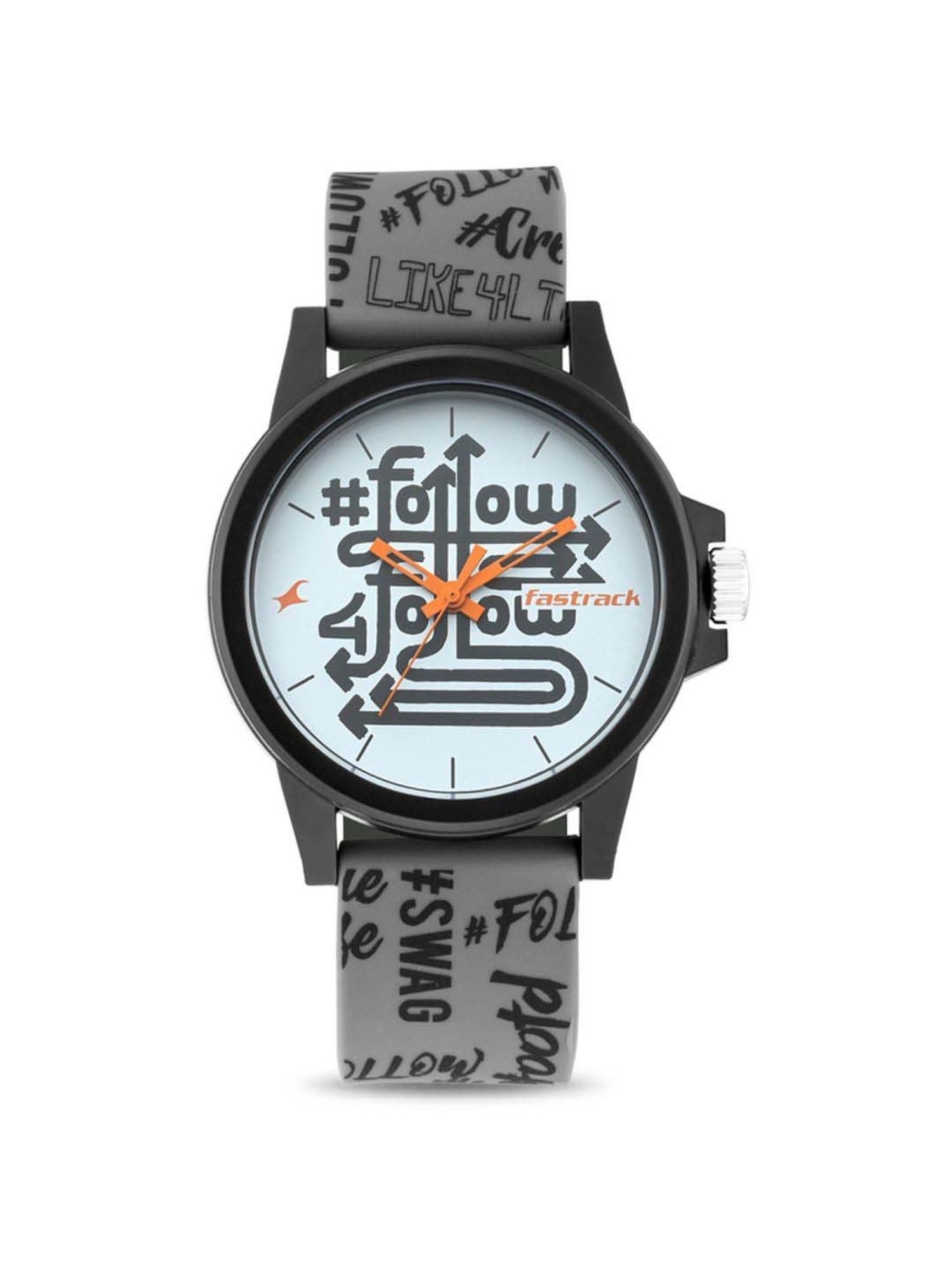 Fastrack Hashtag NS68012PP09 Unisex Analog Watch