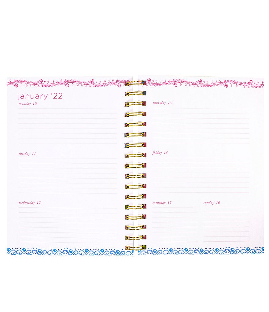 Lilly Pulitzer Cabana Cocktail 17 Month Large Agenda