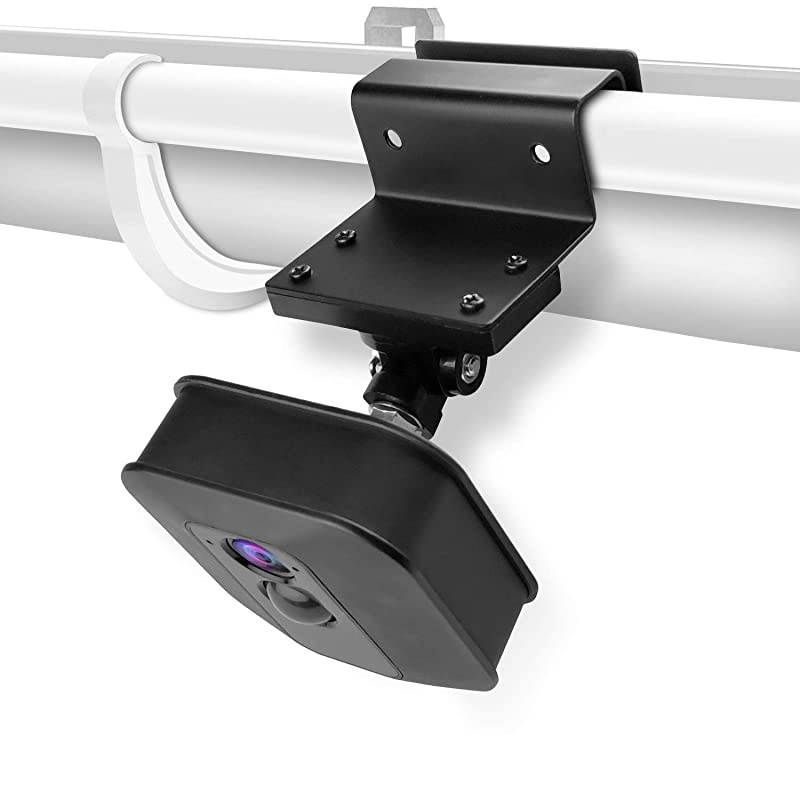 XT Gutter Mount, Taken Weatherproof Gutter Mount for XT/XT2 Outdoor Camera - Greater Height for Your Surveillance Camera (1 Pack, Black)