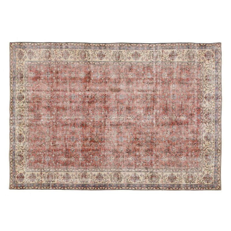 6'6"x9'6" Vintage One-of-a-Kind Hieke Rug Pink - Revival Rugs